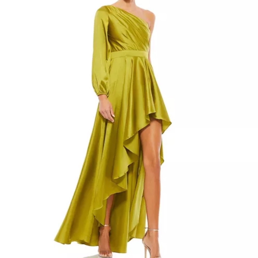 Mac Duggal One-Shoulder Leena Dress